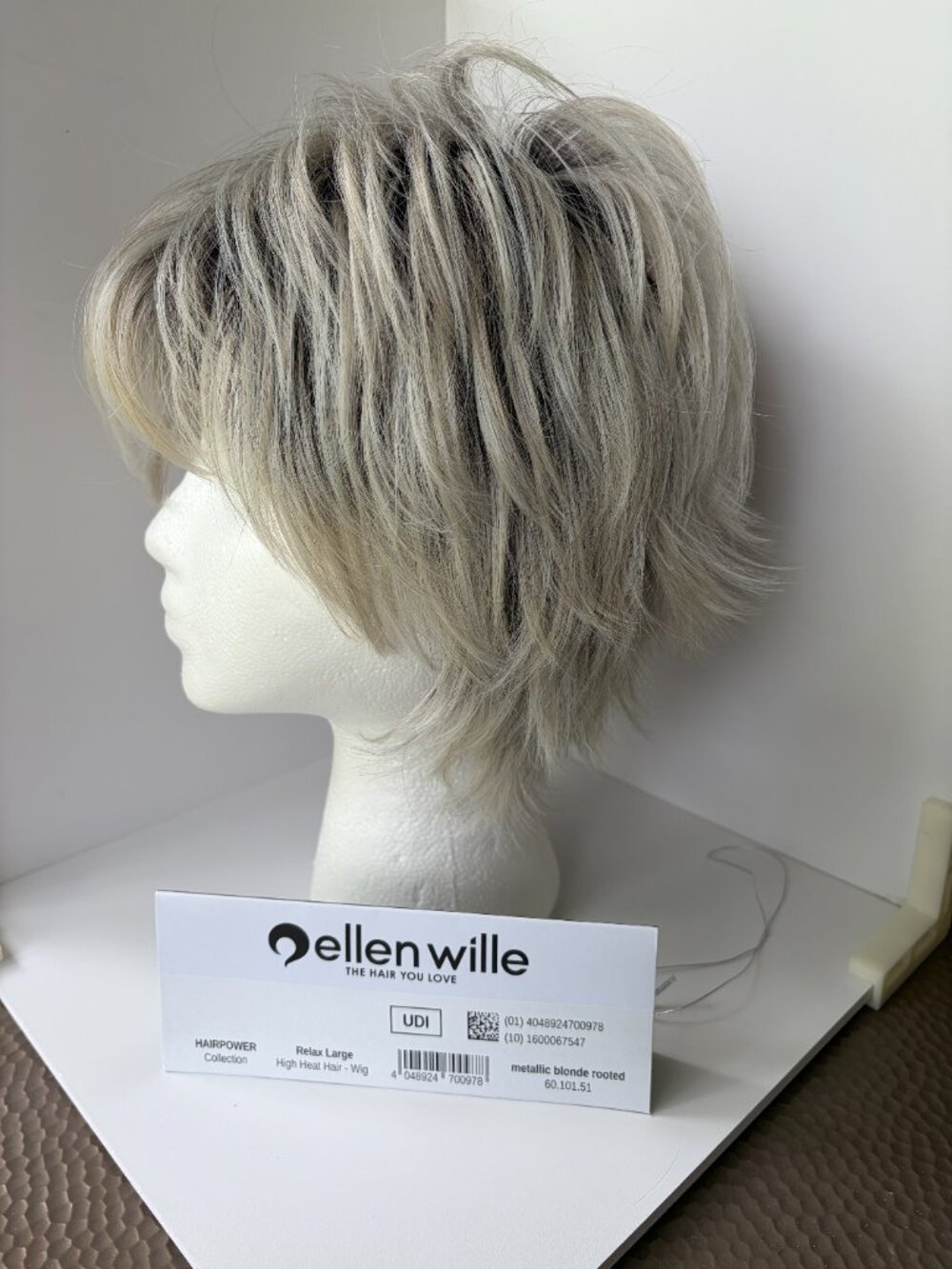 Ellen Wille RELAX Large in Metallic Blonde R, LF, HF, Synthetic Wig, NWT - Picture 3 of 9